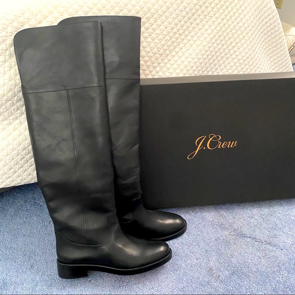 J. Crew over the knee boots
